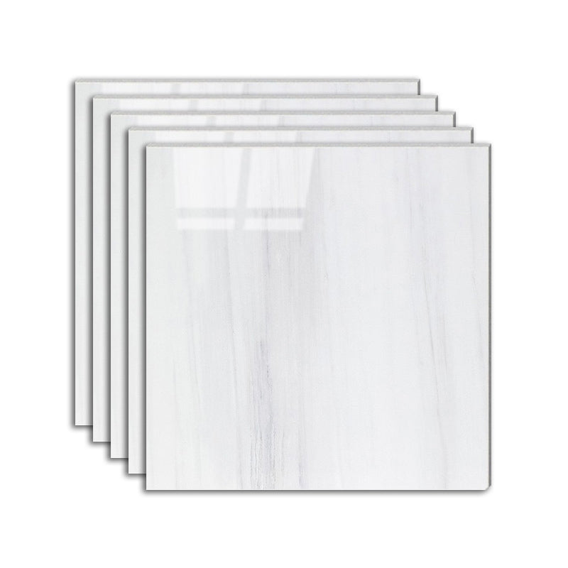 Modern Square Marbling Singular Tile Slip Resistant Polished Tile