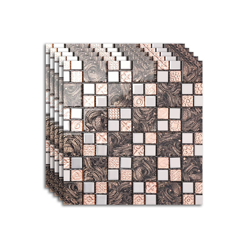 Modern Mosaic Tile Glass Brick Look Wall Tile with Scratch Resistant