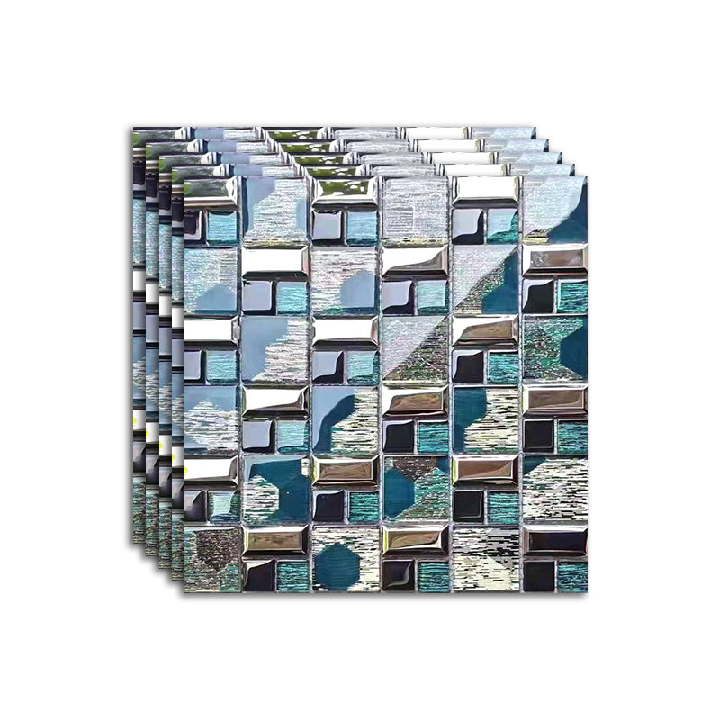 Modern Mosaic Tile Glass Brick Look Wall Tile with Scratch Resistant