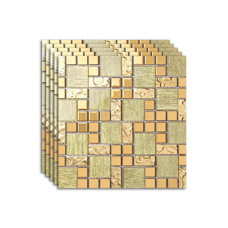 Modern Mosaic Tile Glass Brick Look Wall Tile with Scratch Resistant