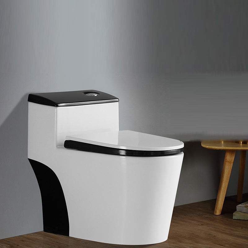 Floor Mounted Porcelain Urine Toilet Traditional Siphon Jet Flush Toilet