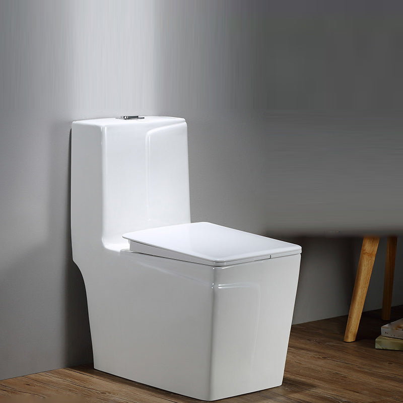 Floor Mounted Porcelain Urine Toilet Traditional Siphon Jet Flush Toilet