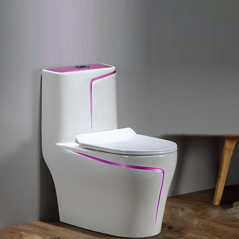 Floor Mounted Porcelain Urine Toilet Traditional Siphon Jet Flush Toilet
