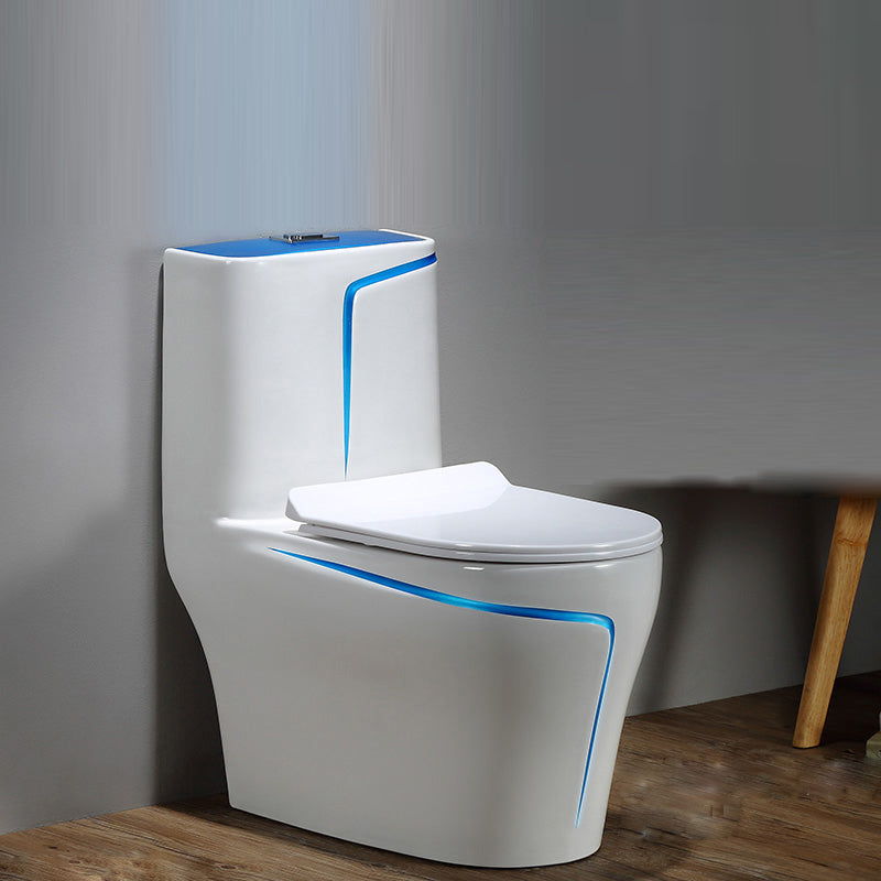 Floor Mounted Porcelain Urine Toilet Traditional Siphon Jet Flush Toilet
