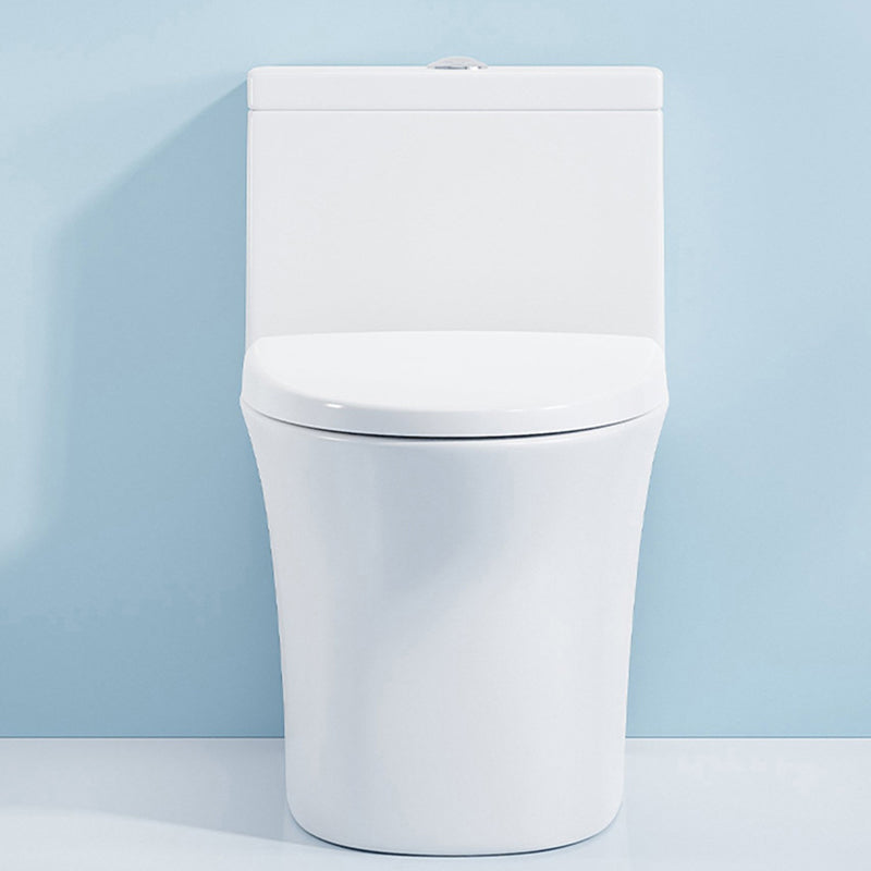 Traditional Floor Mounted Toilet All In One Porcelain Flush Toilet