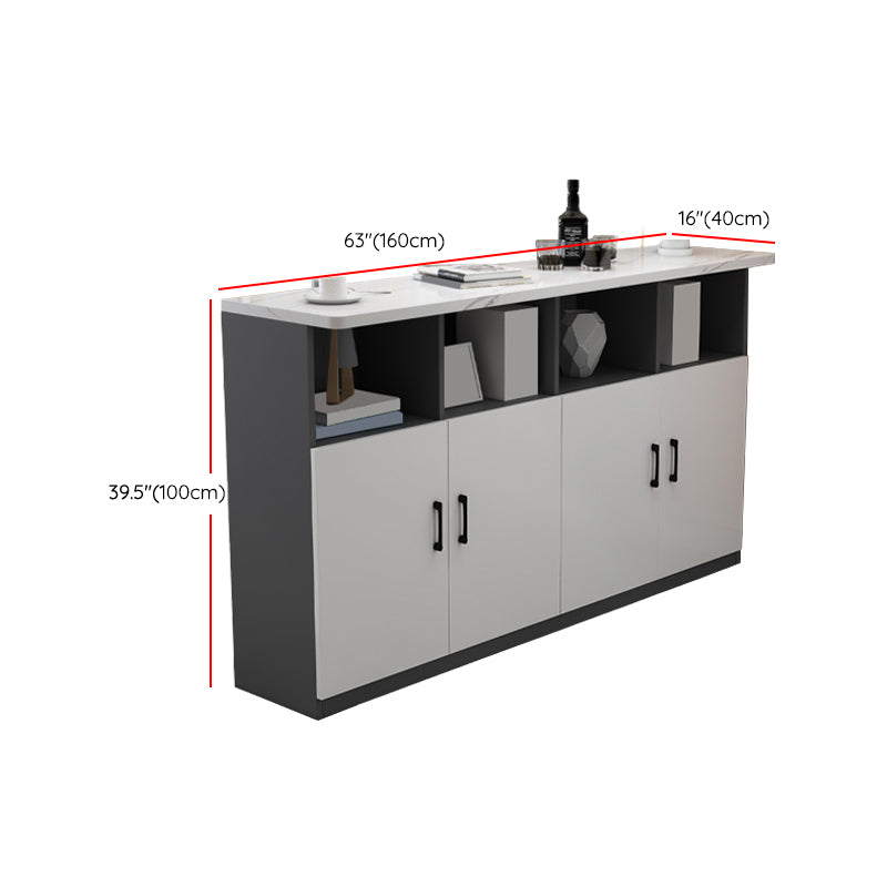 Rectangle Bar Table Wood Dining Table for Kitchen Living Room