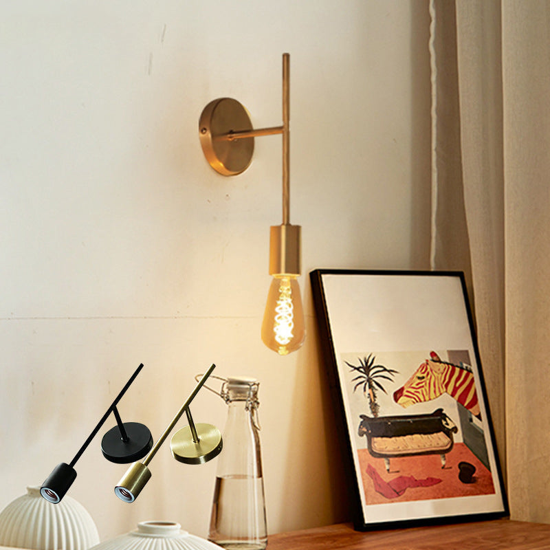 Postmodern Vanity Light Metallic Wall Light Sconce for Washroom