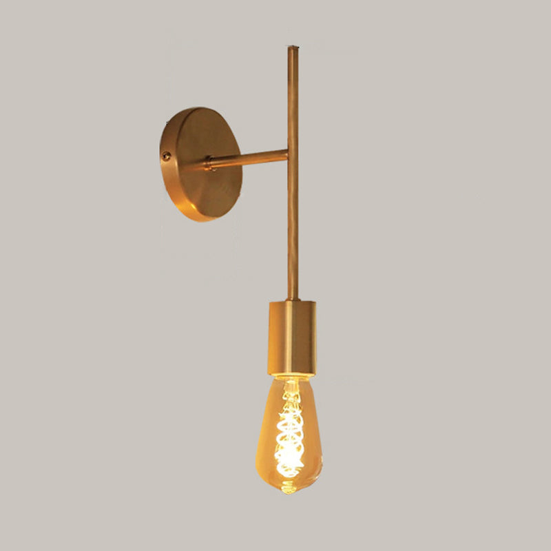 Postmodern Vanity Light Metallic Wall Light Sconce for Washroom