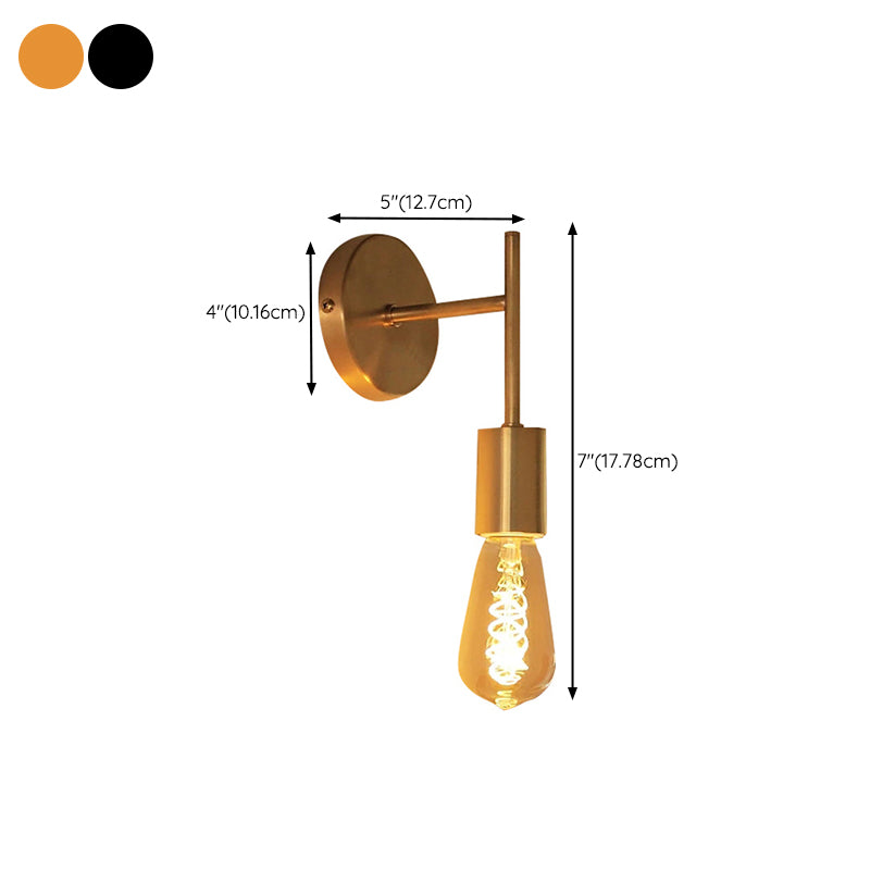 Postmodern Vanity Light Metallic Wall Light Sconce for Washroom