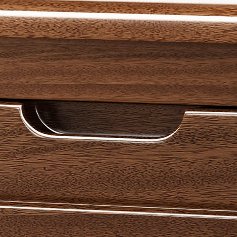 15.6 Inch Width Storage Chest Modern Solid Wood Dresser with 2/3/4/5 Drawers