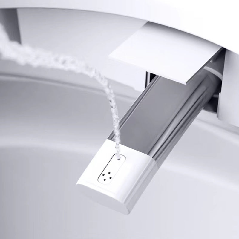 Elongated Smart Toilet Seat Bidet Vitreous China Bidet Seat with Heated Seat