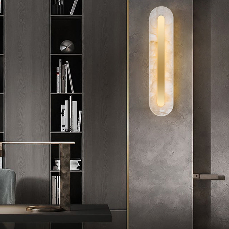 Geometric Wall Lighting Modern Metal 1 Light Wall Sconce for Bedroom