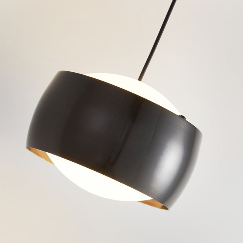 Modernism Drum Shade Wall Lighting 1-Light Wall Mount Light for Foyer