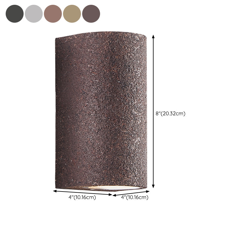 Contemporary Style Wall Lighting Ideas Cylinder Shade Wall Lamp for Living Room