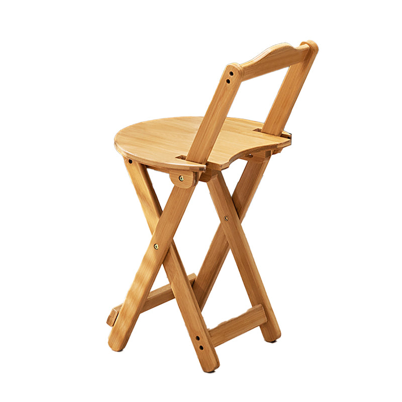 Folding Counter and Bar Stool Modern Style Wood Stool for Patio Use