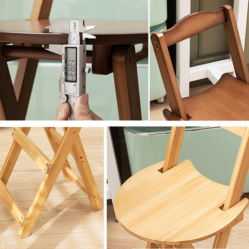 Folding Counter and Bar Stool Modern Style Wood Stool for Patio Use
