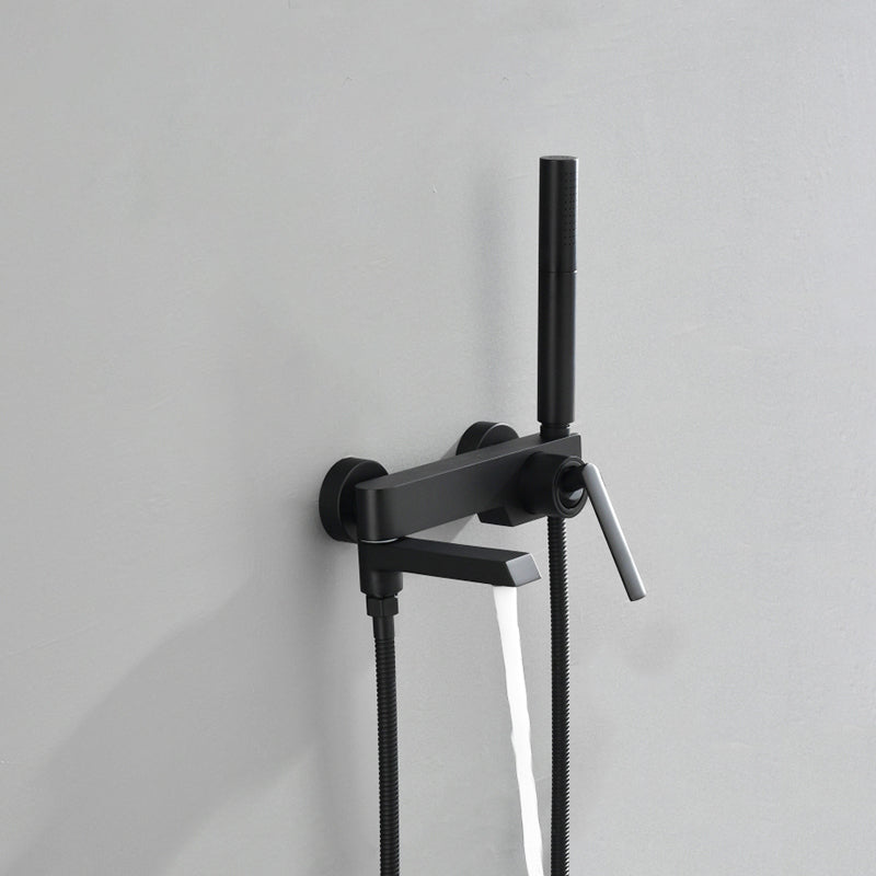 Copper Tub Spout Trim Wall Mounted Swivel Tub Spout Trim with Single Handle