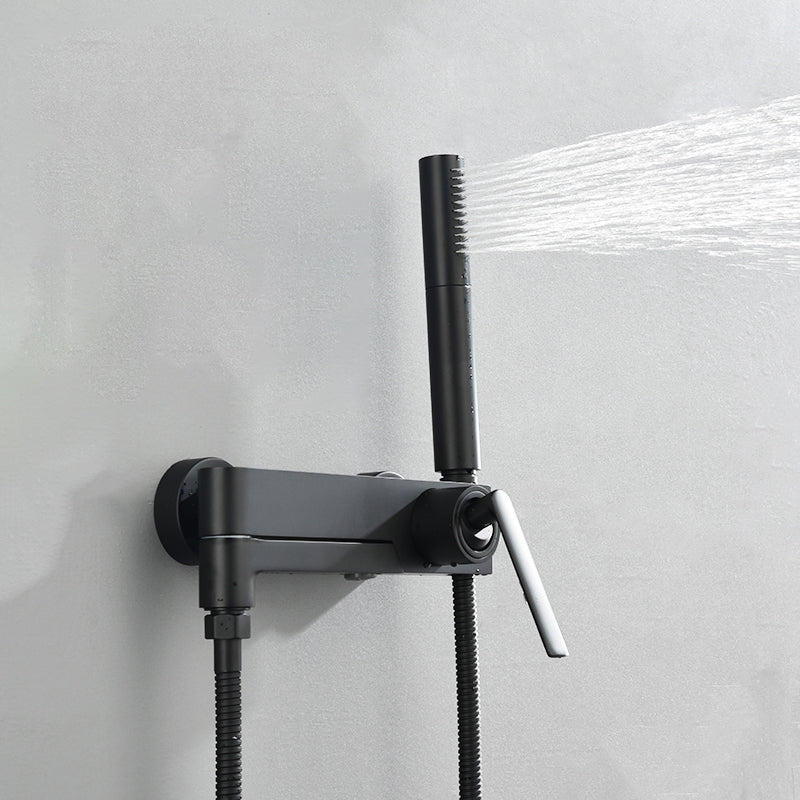 Copper Tub Spout Trim Wall Mounted Swivel Tub Spout Trim with Single Handle