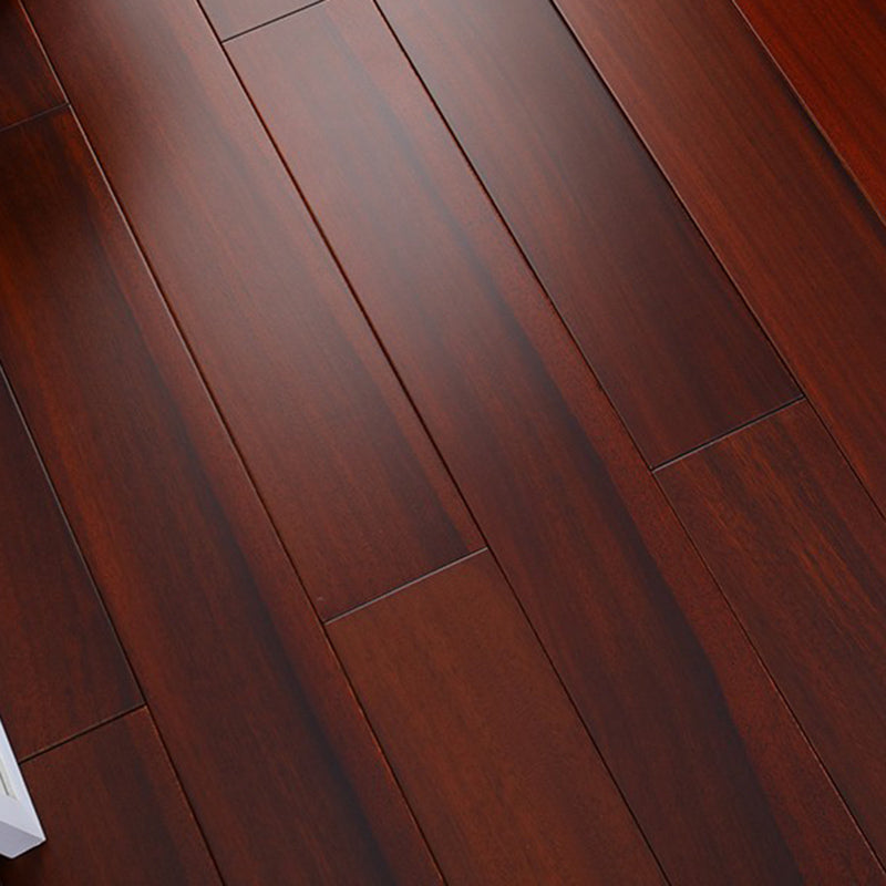 Modern Plank Flooring Solid Wood Water Resistant Staple Hardwood Flooring