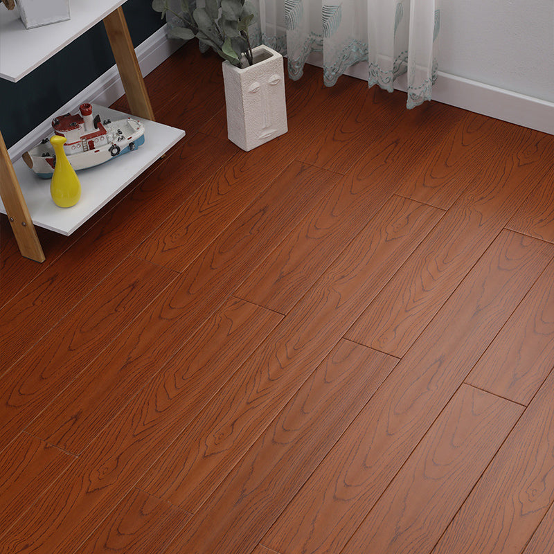 Modern Plank Flooring Solid Wood Water Resistant Staple Hardwood Flooring