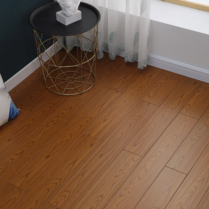 Modern Plank Flooring Solid Wood Water Resistant Staple Hardwood Flooring