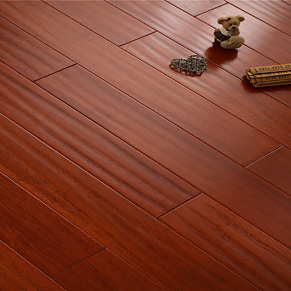 Traditional Hardwood Flooring Solid Wood Wire Brushed Water Resistant Wood Tile