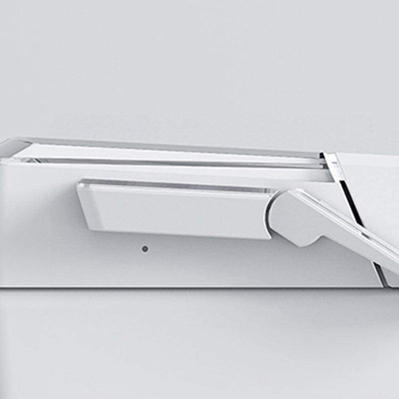 Contemporary White Flush Toilet Heated Seat Included Urine Toilet for Washroom