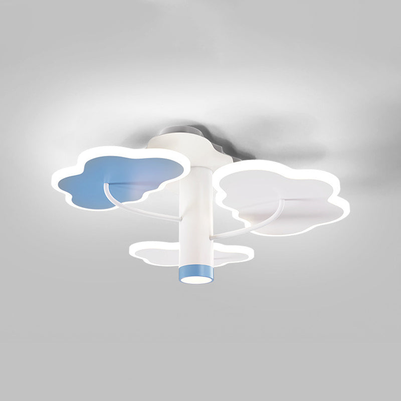 Modern Children Ceiling Light LED Ceiling Mount Light with Acrylic Shade for Kid's Room