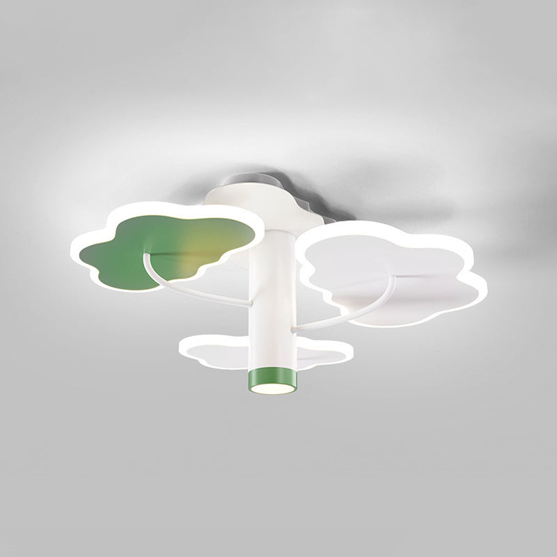 Modern Children Ceiling Light LED Ceiling Mount Light with Acrylic Shade for Kid's Room