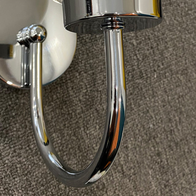 Modern Vanity Light Glass Ball Shade Wall Light Sconce for Washroom