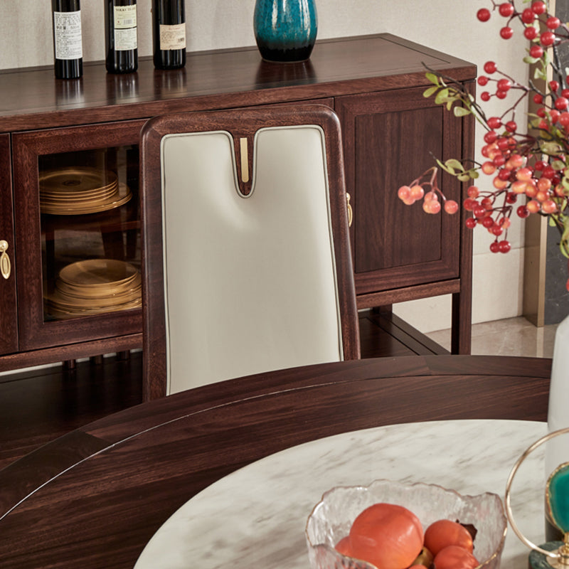 Modern DiningTable Set 1/7 Pieces with Wood Base Kitchen Furniture Set