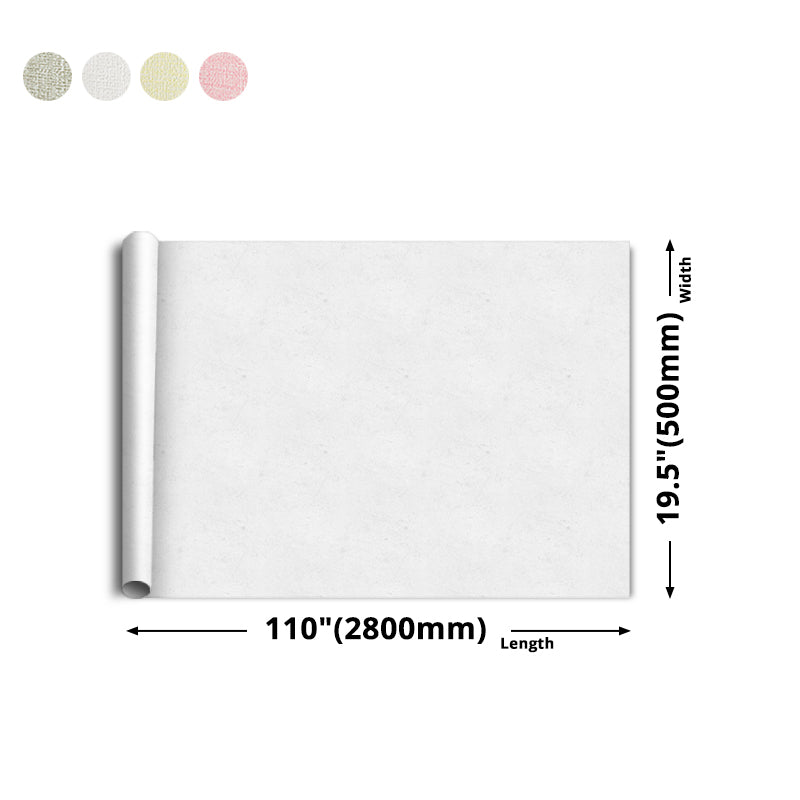 Modern Plain Backsplash Panels Peel and Stick Waterproof Wall Paneling for Living Room