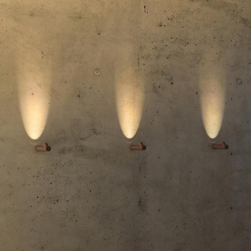 Modernism Single White/Black Wall Mounted Sconce Metallic Wall Light for Bedroom