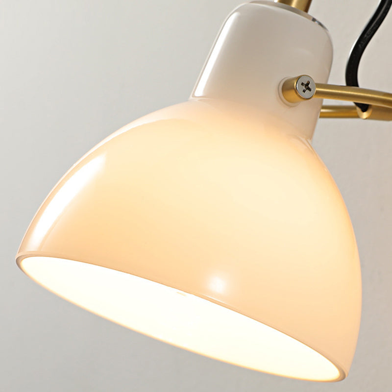 Modern Single Brass/Brown Wall Mounted Sconce Glass Wall Light for Foyer