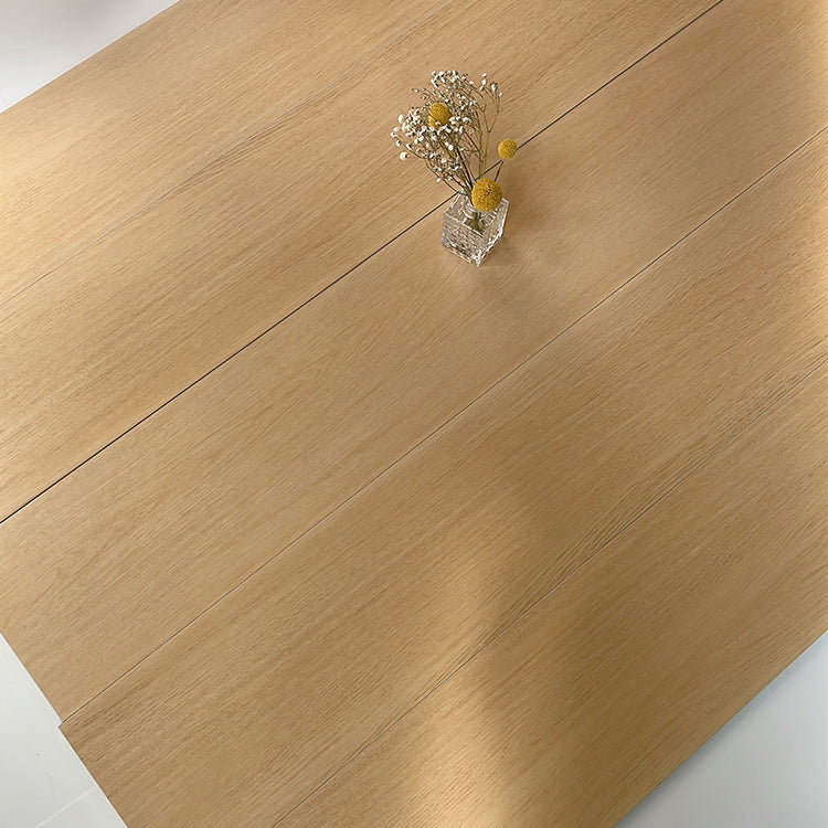 Floor Tiles Rectangular Ceramic Wood Textured Scratch Resistant Singular Floor Tiles