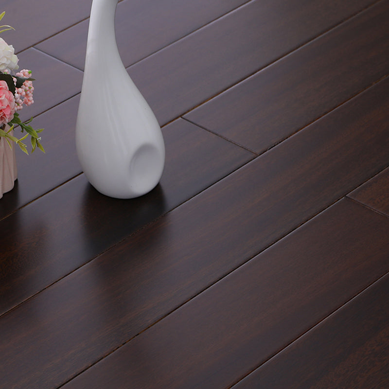 Traditional Plank Flooring Solid Wood Click-Locking Wooden Wall Planks