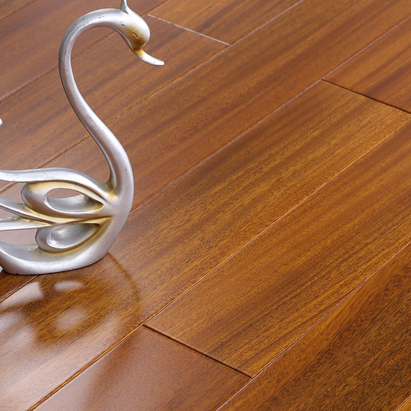 Traditional Plank Flooring Solid Wood Click-Locking Wooden Wall Planks