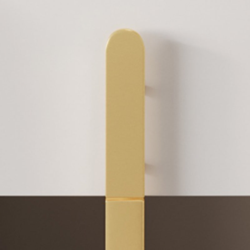 Cross Legs End Table 1-Drawer Tray Top Corner Table with Cabinet