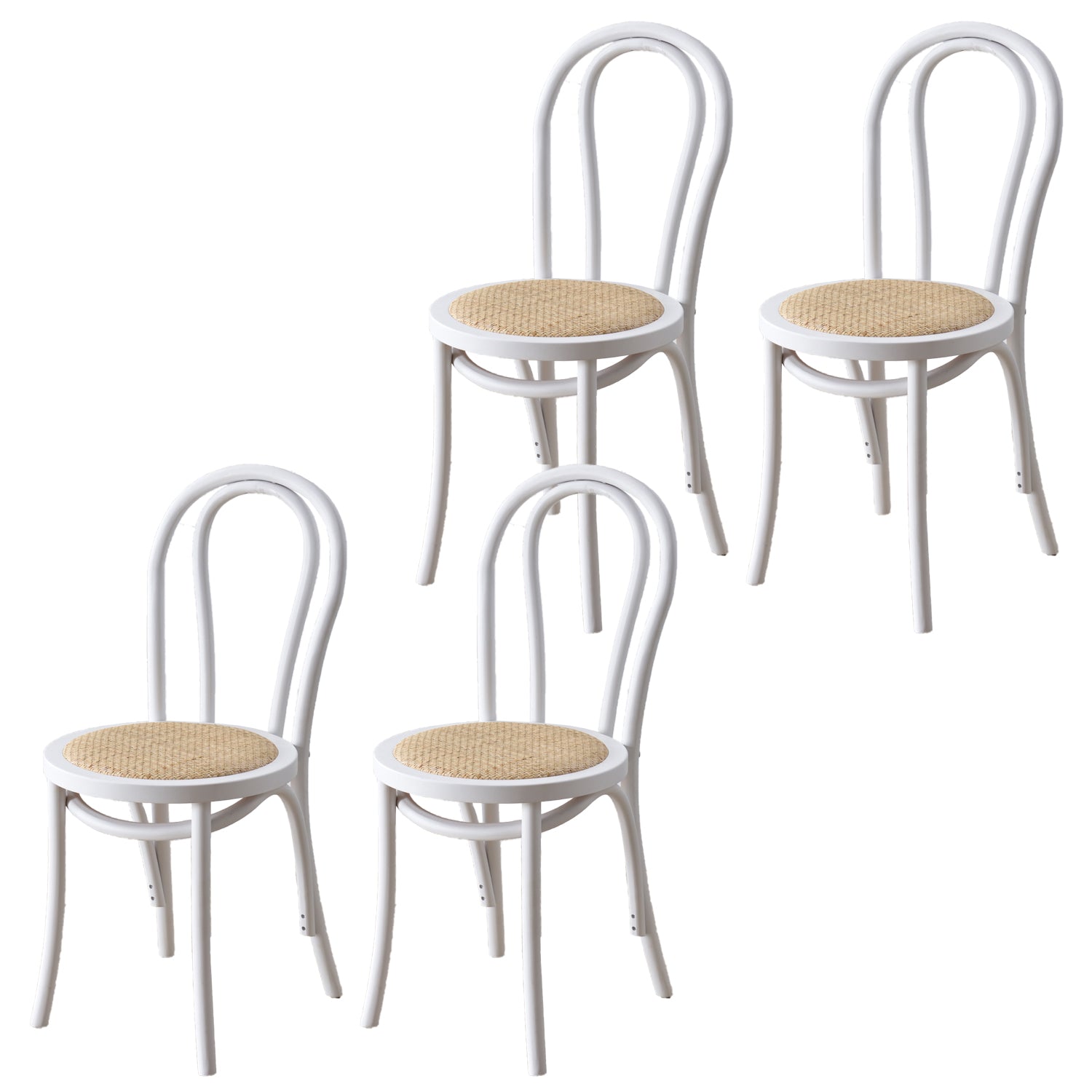 Dining Room Armless Dining Chair Open Back Solid Wood Side Chair