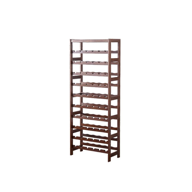 Modern Floor Wine Bottle Rack Solid Wood Wine Bottle Rack for Home