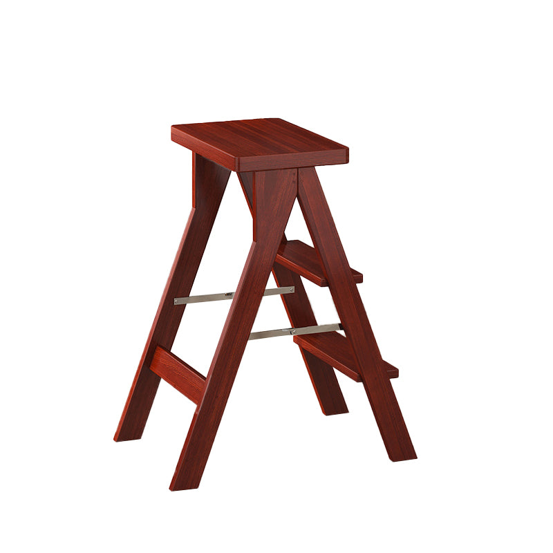 Modern Folding Bar Stool Wooden Backless Bar Stools for Dining Room
