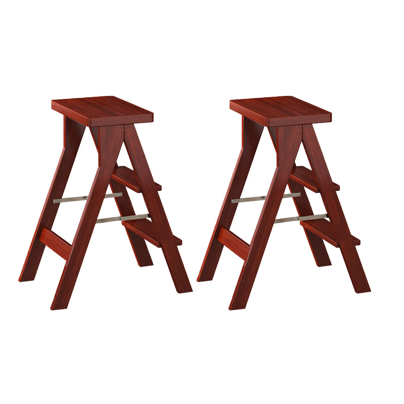 Modern Folding Bar Stool Wooden Backless Bar Stools for Dining Room