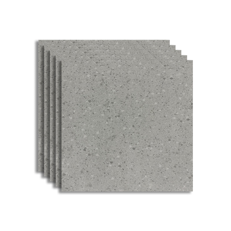 Floor Tile Square Scratch Resistant Ceramic Marble Print Non-Skid Matter Floor Tile