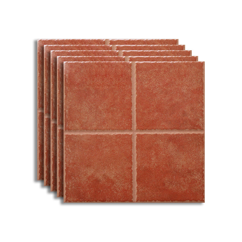 Floor Tiles Square Ceramic Matte Vintage Scratch Resistant Floor Tiles