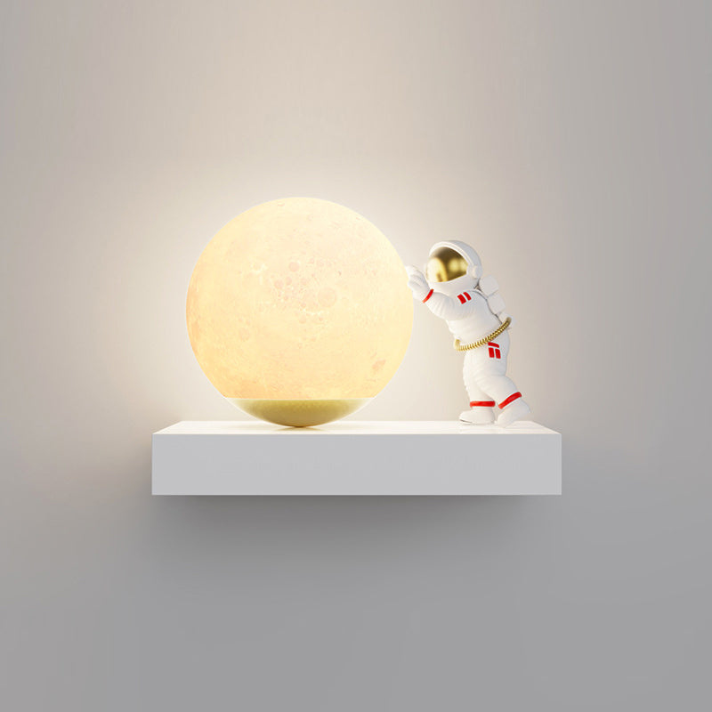 Modern Wall Light Fixture Astronaut Wall Light Sconce for Kid's Bedroom