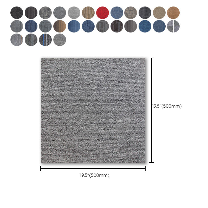 Modern Carpet Tiles Level Loop Self Adhesive Stain Resistant Carpet Tile