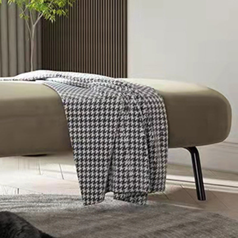 Scandinavian Chaise Lounge Couch Solid Color Chaise Lounge for Bedroom