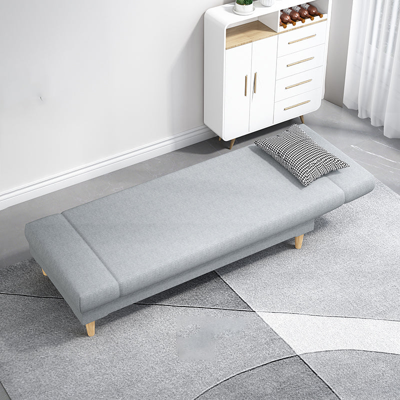 Scandinavian Chaise Lounge Solid Color Chaise Lounge Sofa Armless