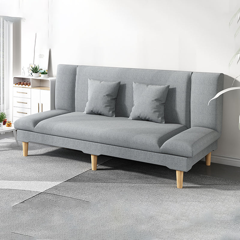 Scandinavian Chaise Lounge Solid Color Chaise Lounge Sofa Armless
