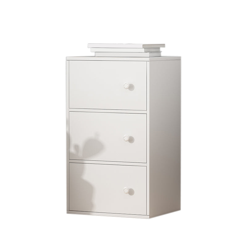 Contemporary Rectangle Accent Cabinet Manufactured Wood Knobs Accent Cabinet